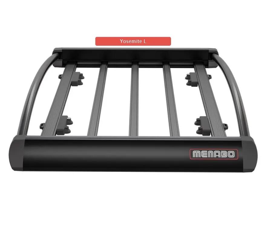 Portbagaj grilaj tip cos Menabo Yosemite XL, Black 2/7