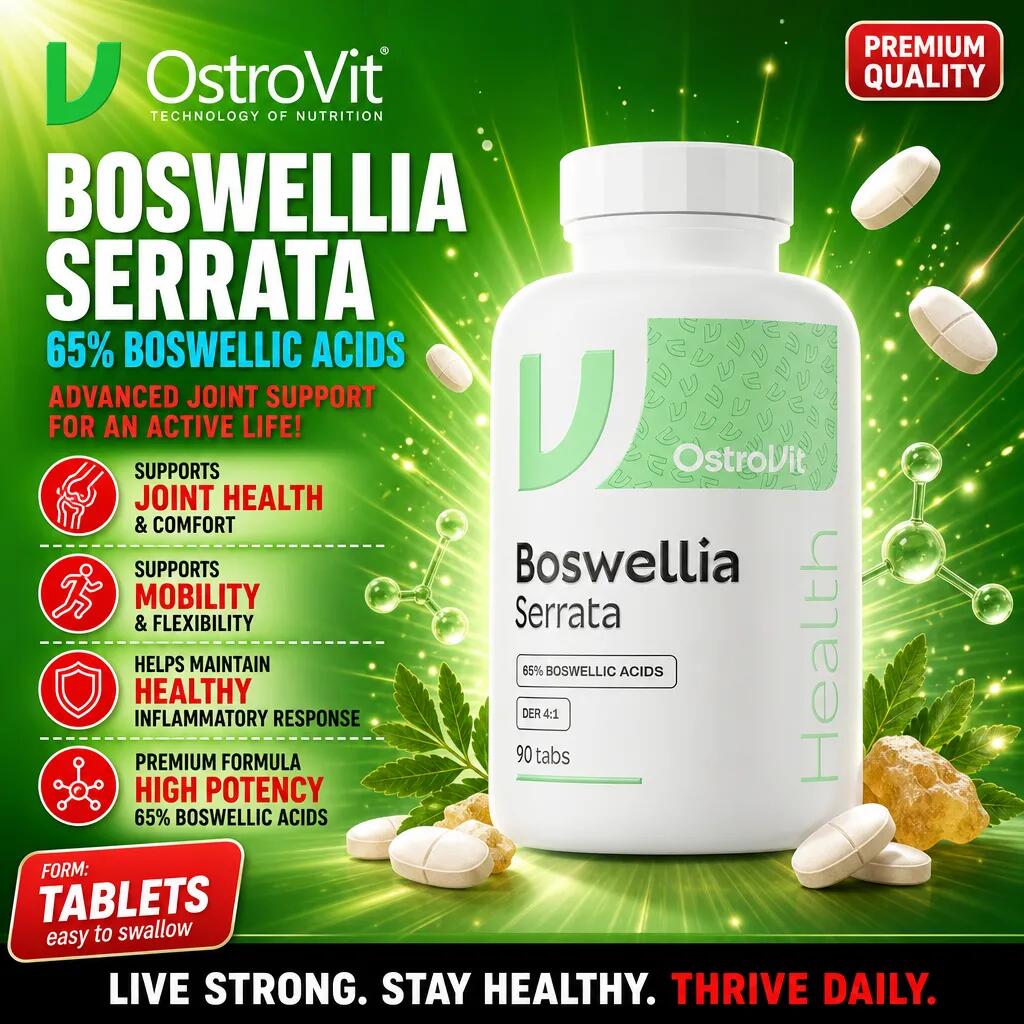 OstroVit Boswellia Serrata 90 Vege Tabs