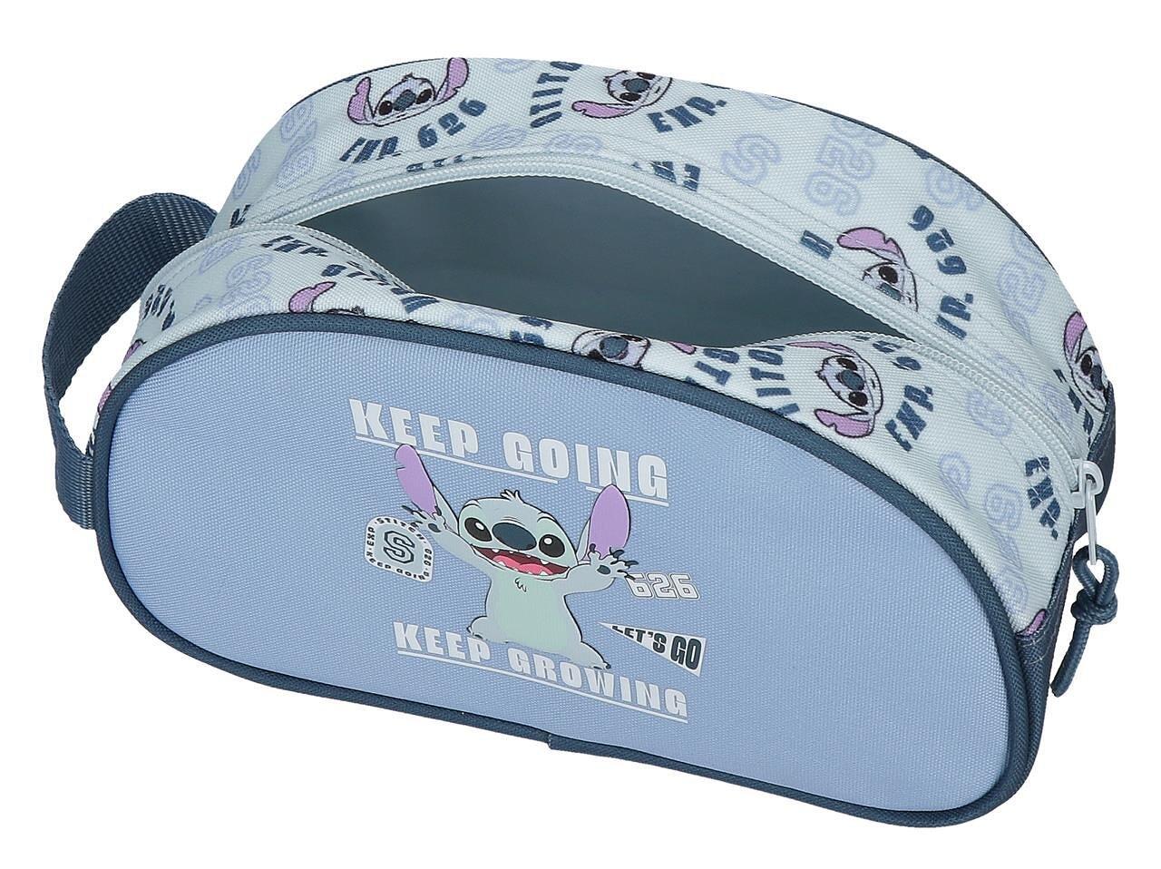 Necessaire Stitch keep going 24x14x10 cm marinho 3/5