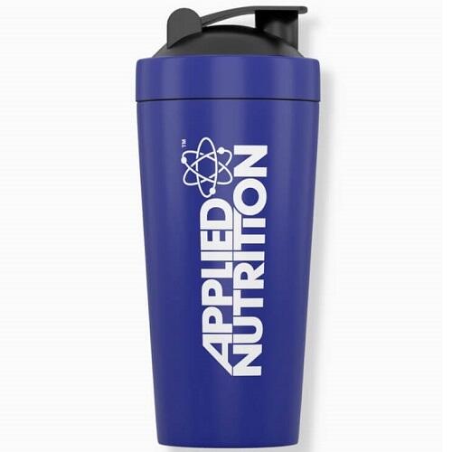 Applied Nutrition Stainless Steel Shaker 750ml Blue