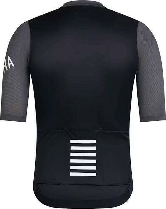 Maillot de manga corta de entrenamiento Rapha Pro Team Gris/Negro 2/6
