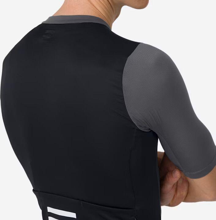 Maillot de manga corta de entrenamiento Rapha Pro Team Gris/Negro 5/6