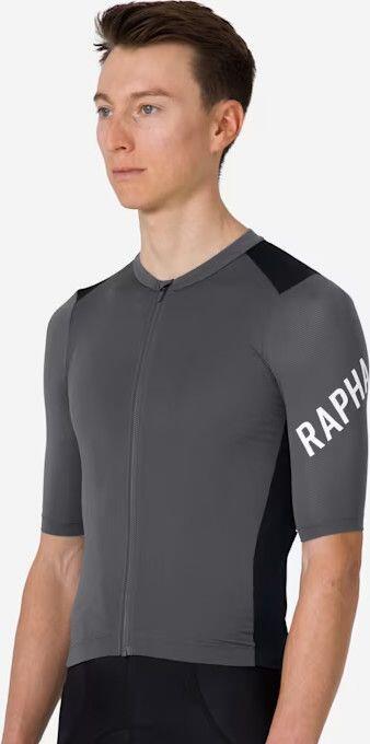 Maillot de manga corta de entrenamiento Rapha Pro Team Gris/Negro 4/6