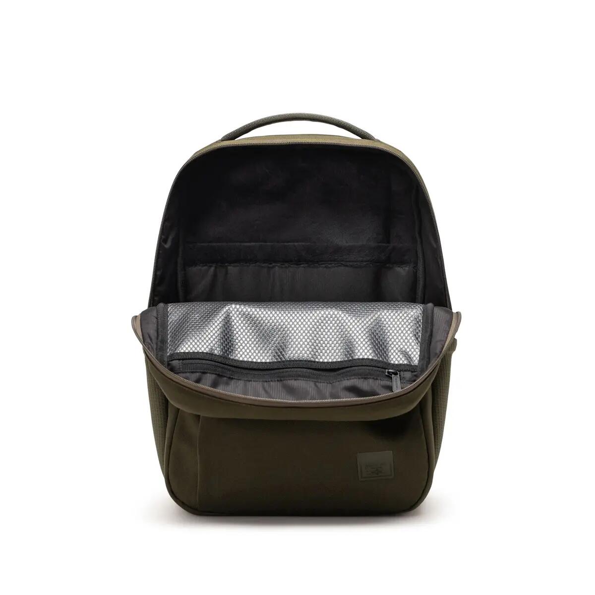 Sac à dos pour ordinateur portable 15"/16" KASLO TECH 20 L unisex vert olive 5/6
