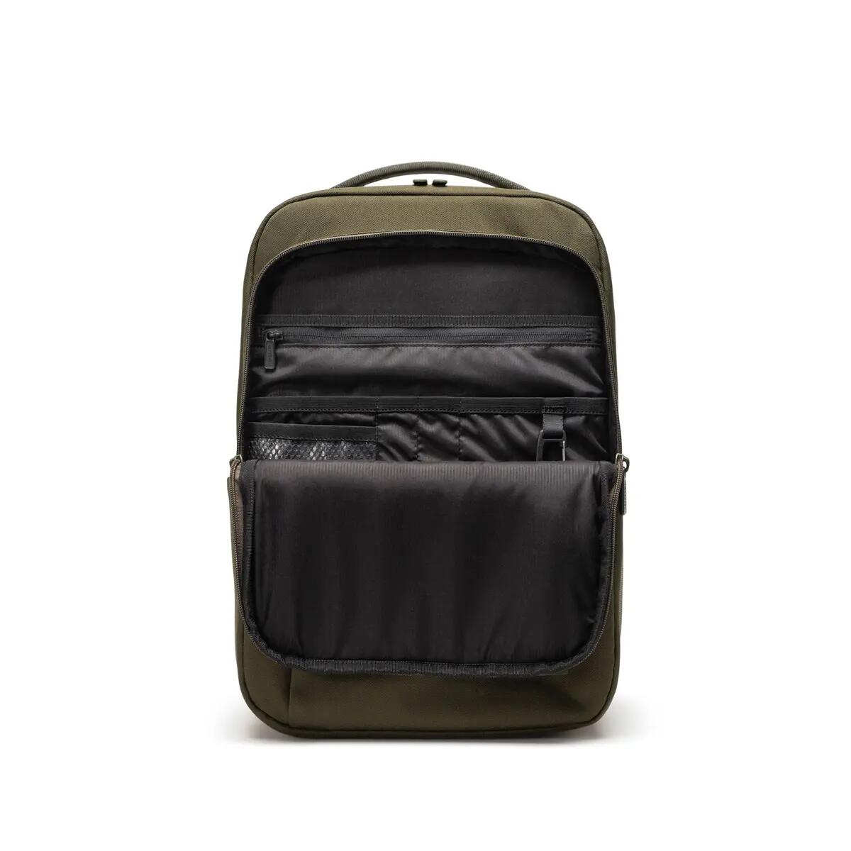 Sac à dos pour ordinateur portable 15"/16" KASLO TECH 20 L unisex vert olive 4/6