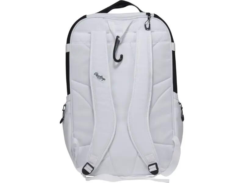 Rawlings JOURNEY Players Backpack Color White Baseball/Softball 2/3