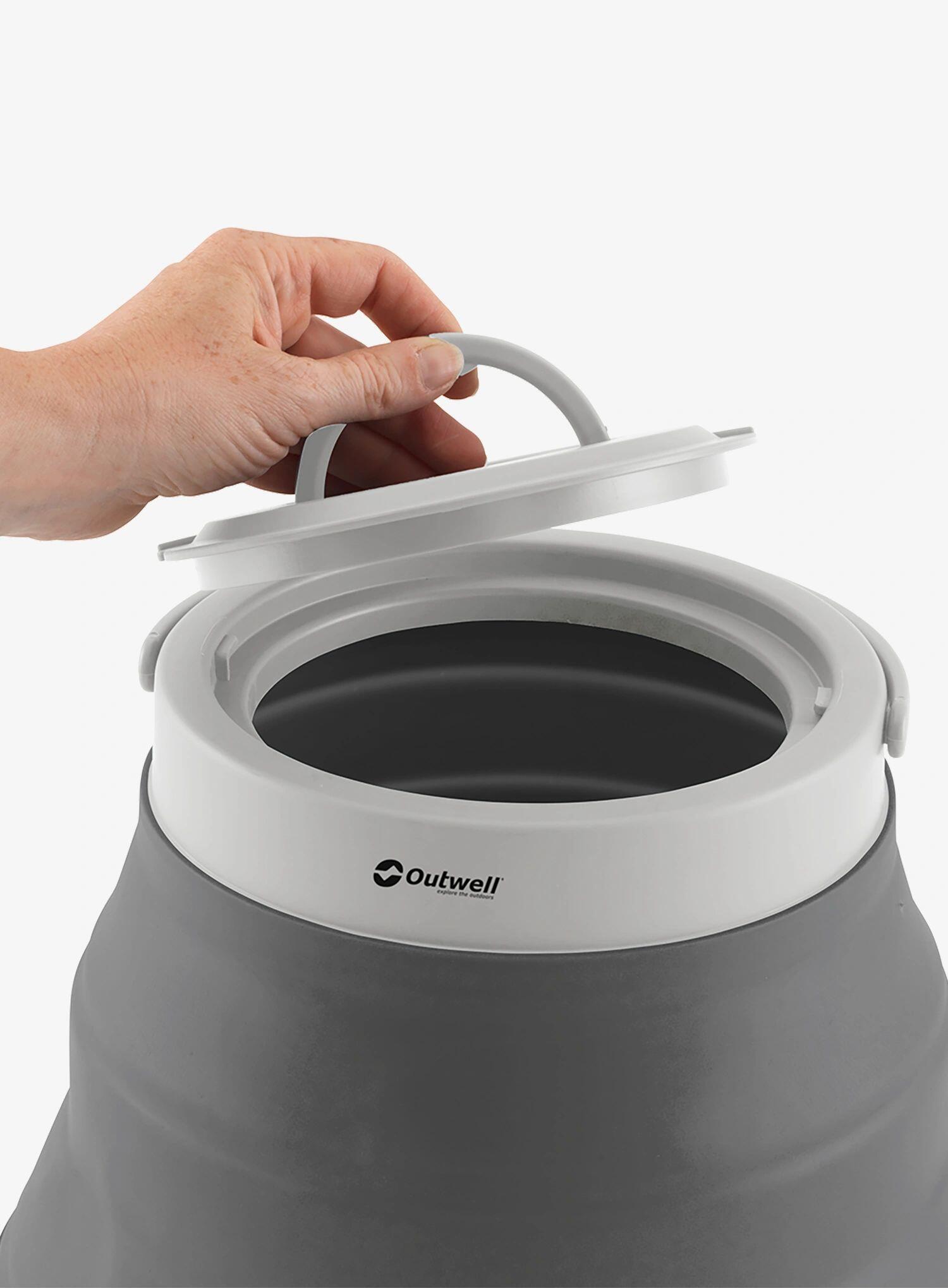 Pojemnik na wodę Outwell Collaps Water Carrier 12 L - grey mist 2/3