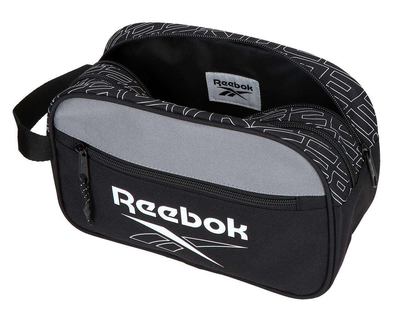 Beauty case Reebok Stockton 26x16x12 cm nero 3/5
