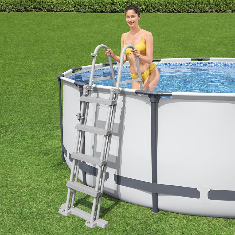 Piscina Desmontable Tubular Bestway Steel Pro Max 396x122 cm Con Depuradora de C 10/10