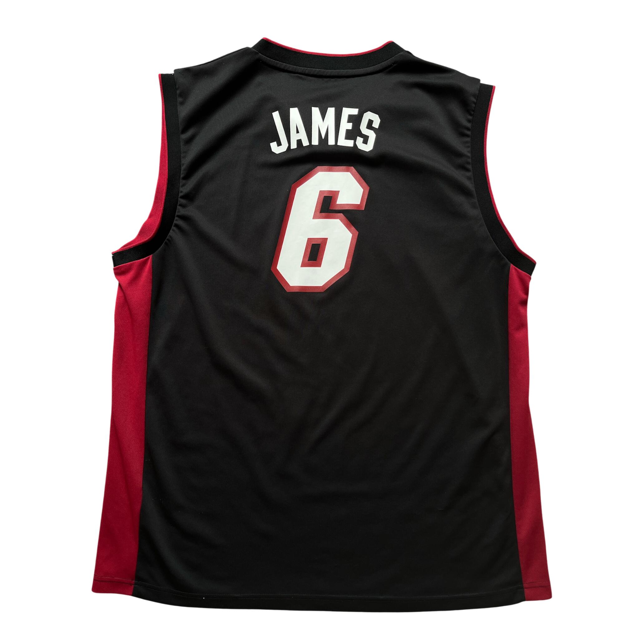 Segunda vida - Camisola NBA Miami Heat 2010/2012 James - Como novo 2/2