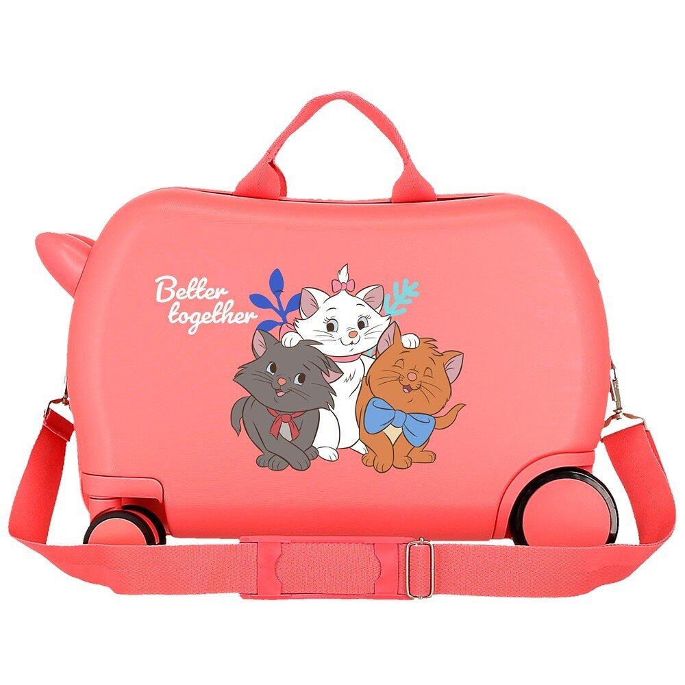 Valise enfant Aristochats Better together ABS avec une capacité de 24L corail 2/5