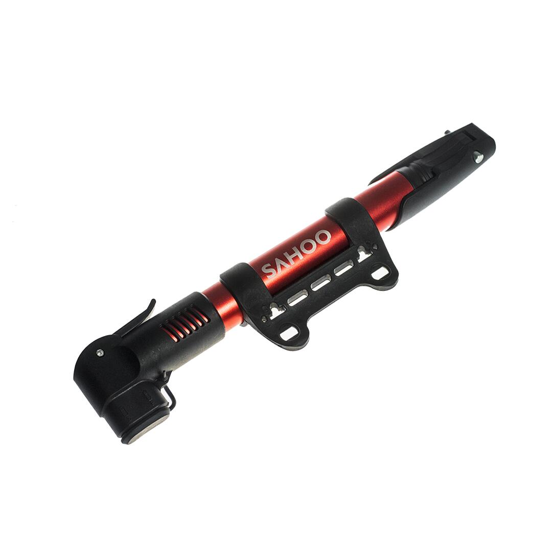 Pompka rowerowa mini z podwójną głowicą 3/4