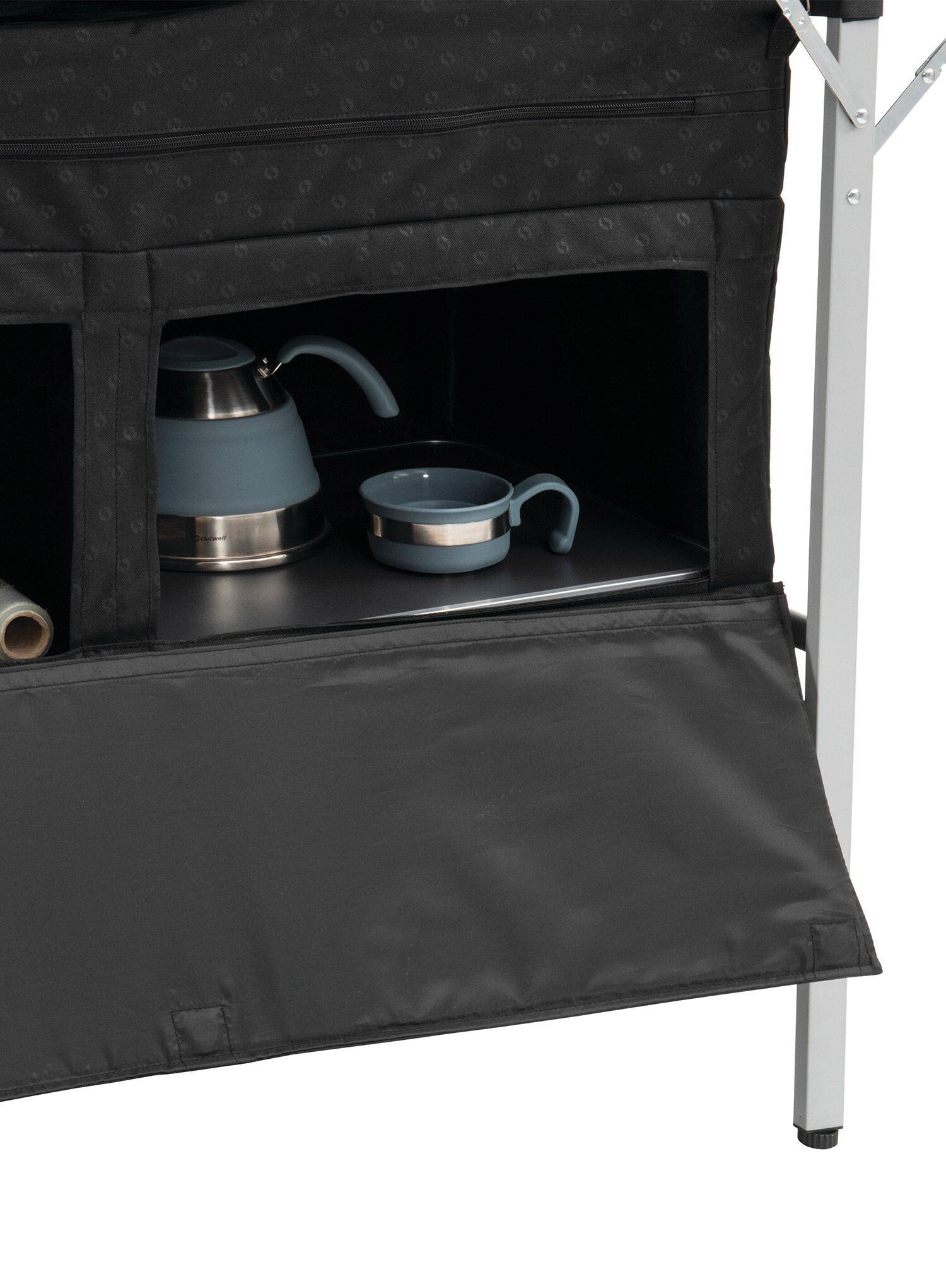 Szafka kempingowa Outwell Magante Kitchen Unit - midnight black 7/7