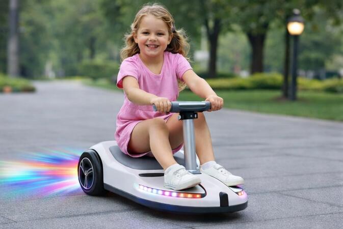 Trottinette  Flow Glide  Gokart  Blanc 6/7