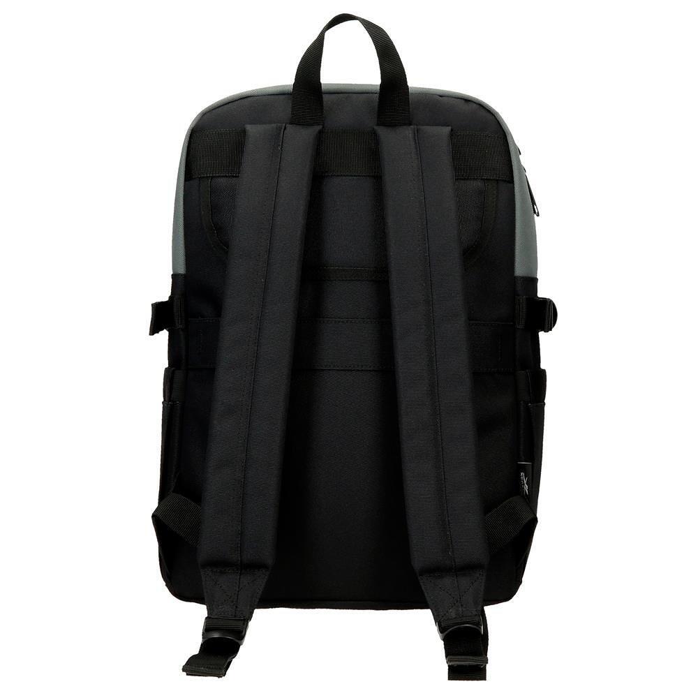 Mochila porta ordenador Reebok Baltimore 28x40x16 cm gris 2/5