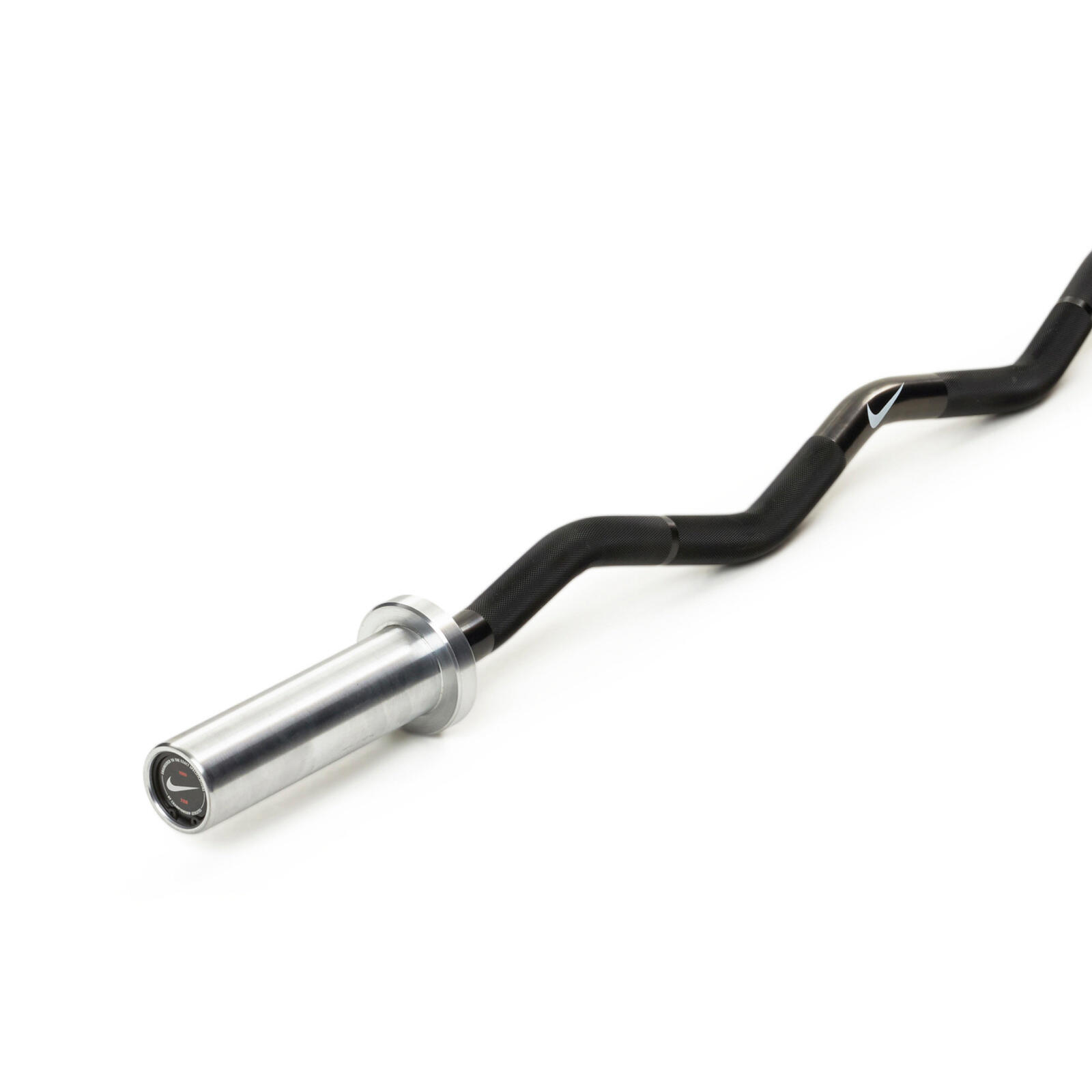 Gryf Łamany Nike Curl Bar 10 Kg Black 3/6