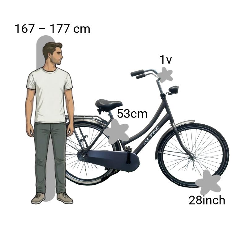 Bicicletta usata Altec Urban 2/4