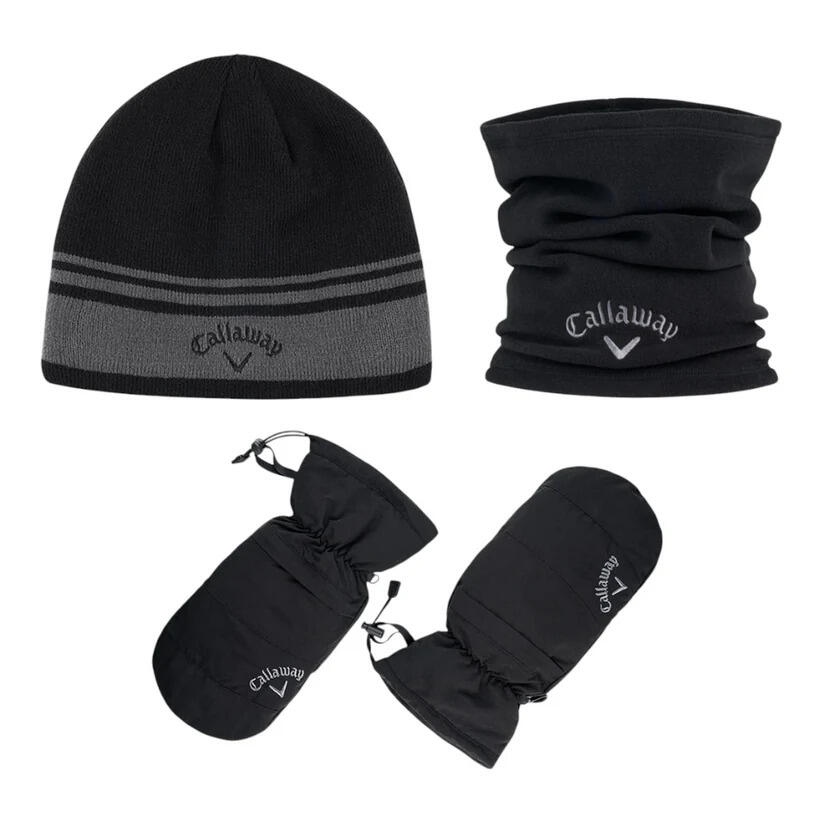 Callaway Golf Winter-Set mit Mütze und Fäustlingen 2/4