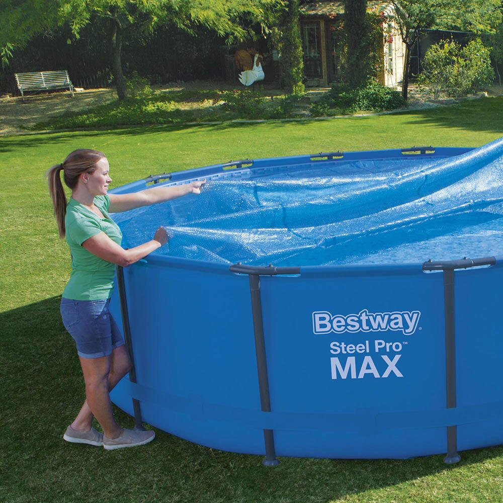 Bestway Isolerend Noppenfolie – Ø 488 cm Solar Afdekzeil Rond zwembad 8/10