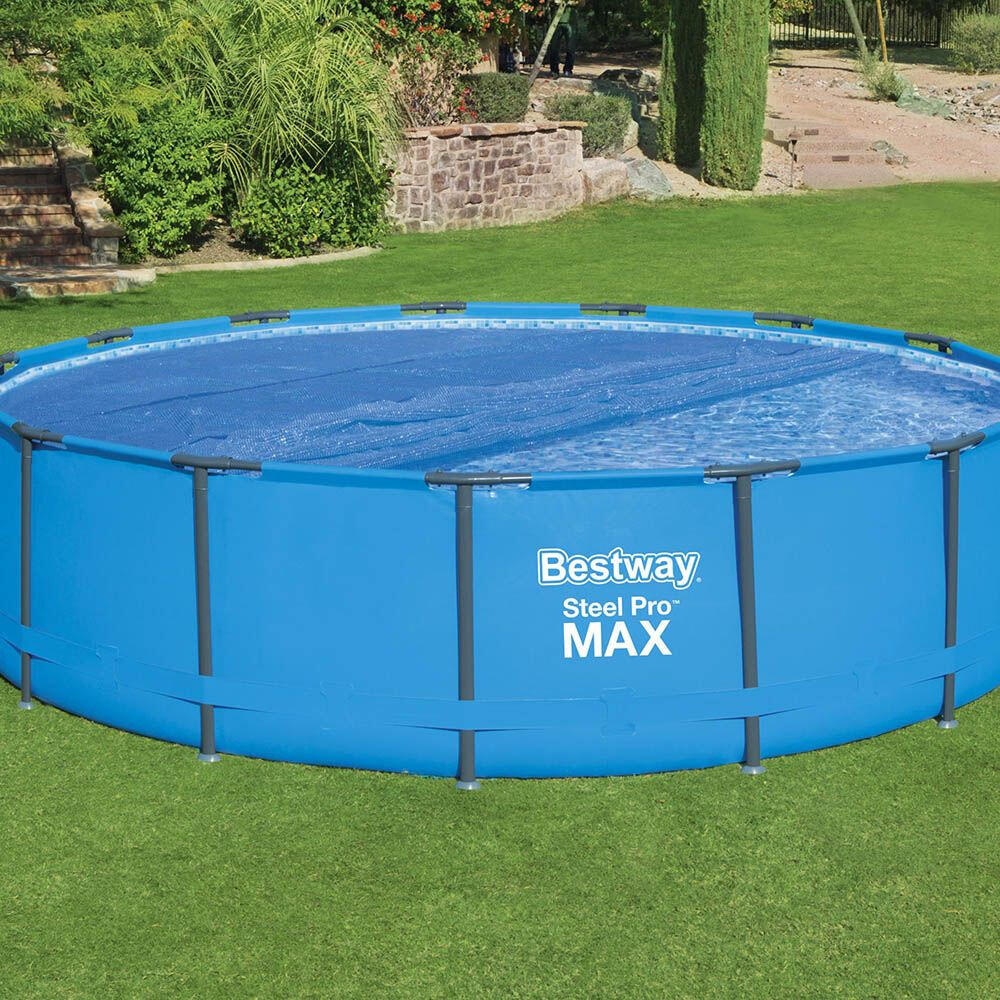 Bestway Isolerend Noppenfolie – Ø 488 cm Solar Afdekzeil Rond zwembad 9/10