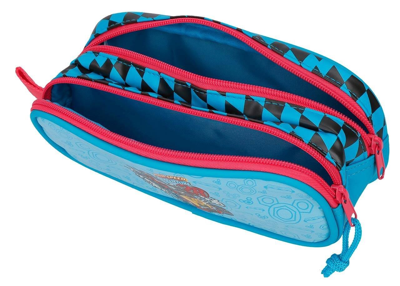Estojo dois compartimentos Mickey High speed 23x9x7 cm azul 3/5