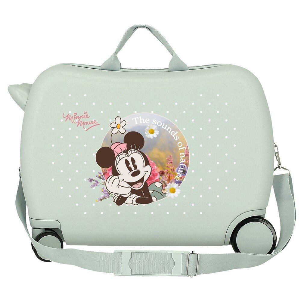 Valise enfant Minnie wild nature ABS avec une capacité de 38L menthe 2/5
