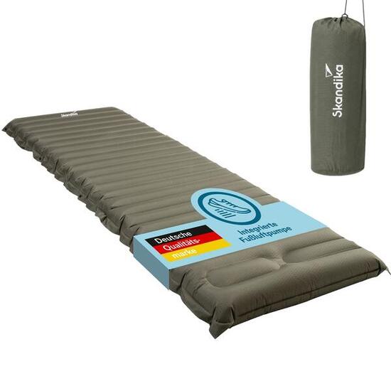 Luchtbed Dromluft - opblaasbaar matras - 205 x 65 cm - 8 cm dik
