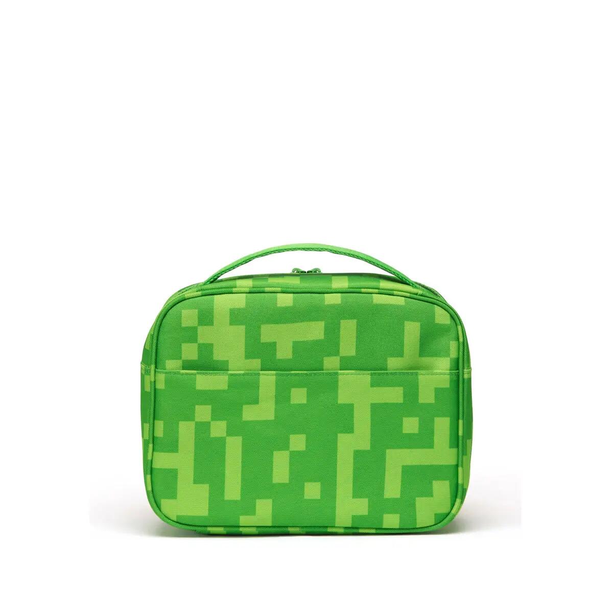 Lunch box MINECRAFT POP QUIZ unisex vert fluo 3/4