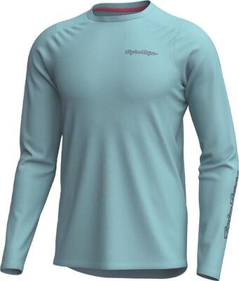 Troy lee designs skyline pro-shirt met lange mouwen, blauw