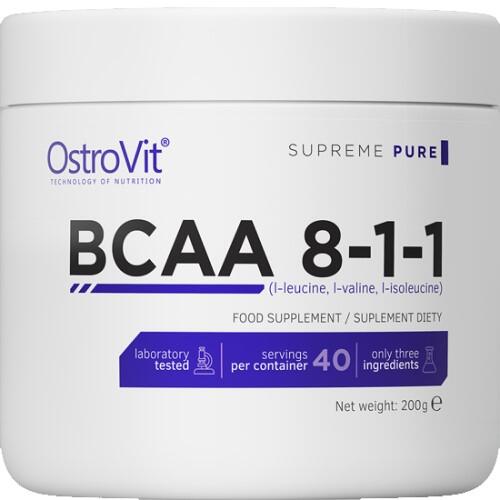 OstroVit BCAA 8-1-1 200g Unflavoured