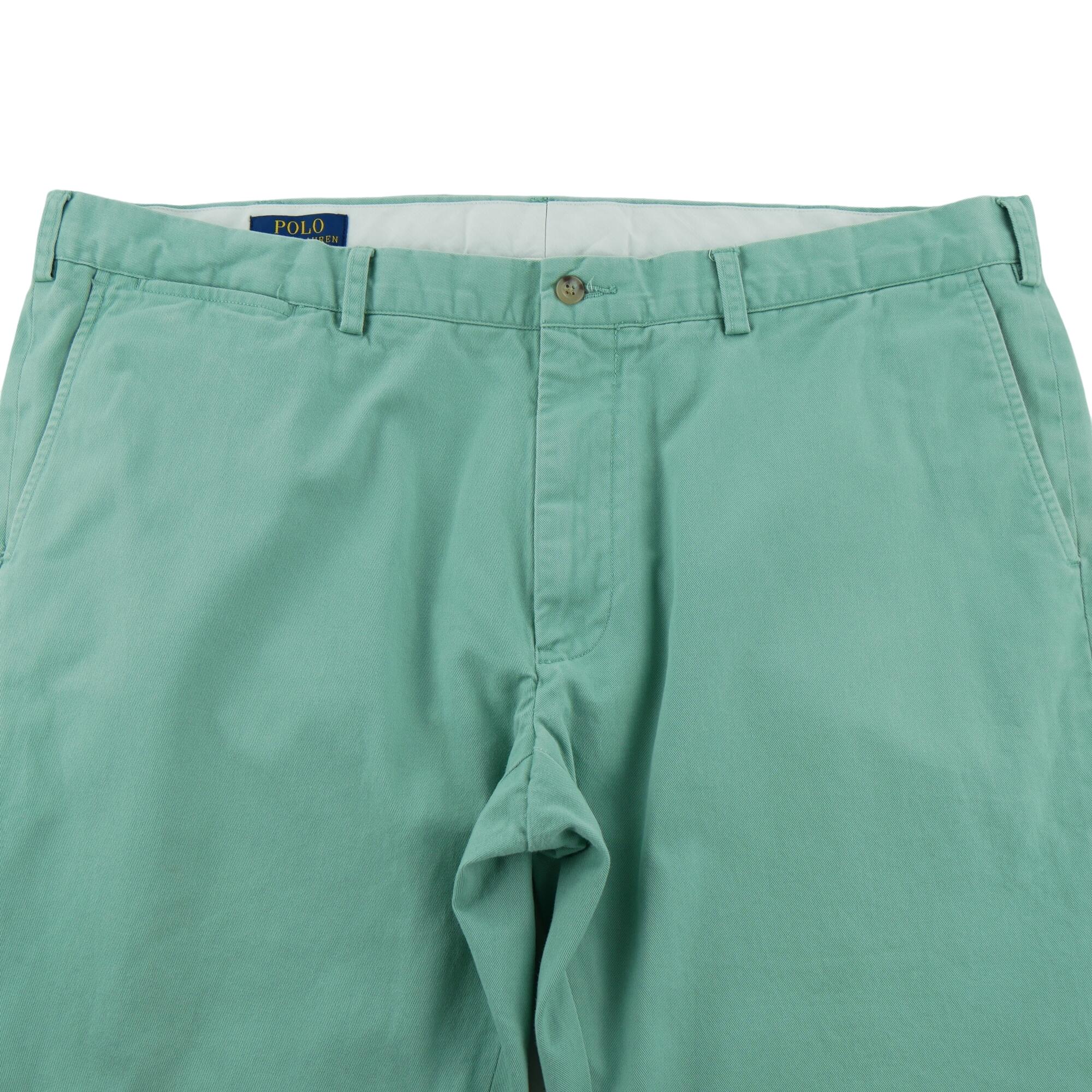 Calça masculina Polo Ralph Lauren slim 30/32 verde 3/7