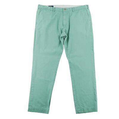 Tweedehands - polo ralph lauren slim fit heren broek 30/32 groen - goede staat