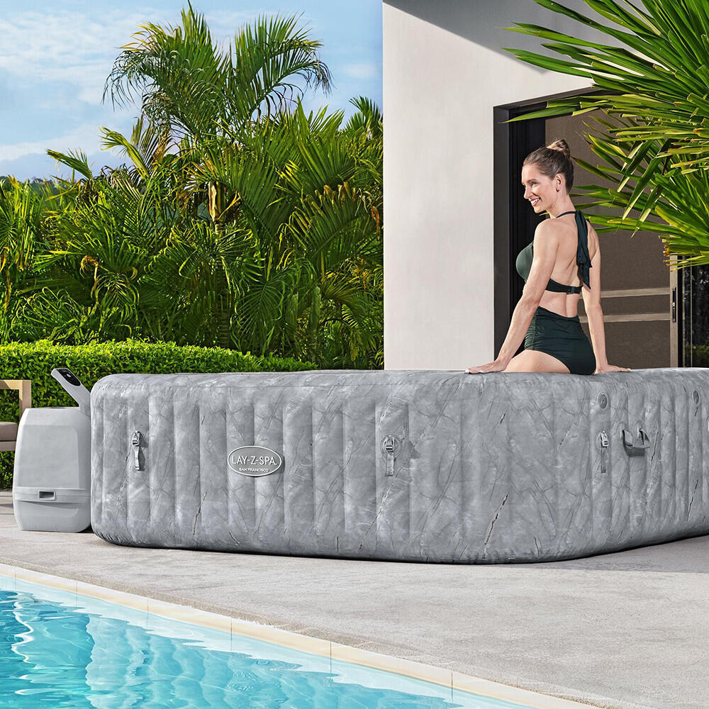 SPA ogrodowe HydroJet Pro San Francisco Bestway 230x71 cm 7 osób hydromasaż WIFI 10/10
