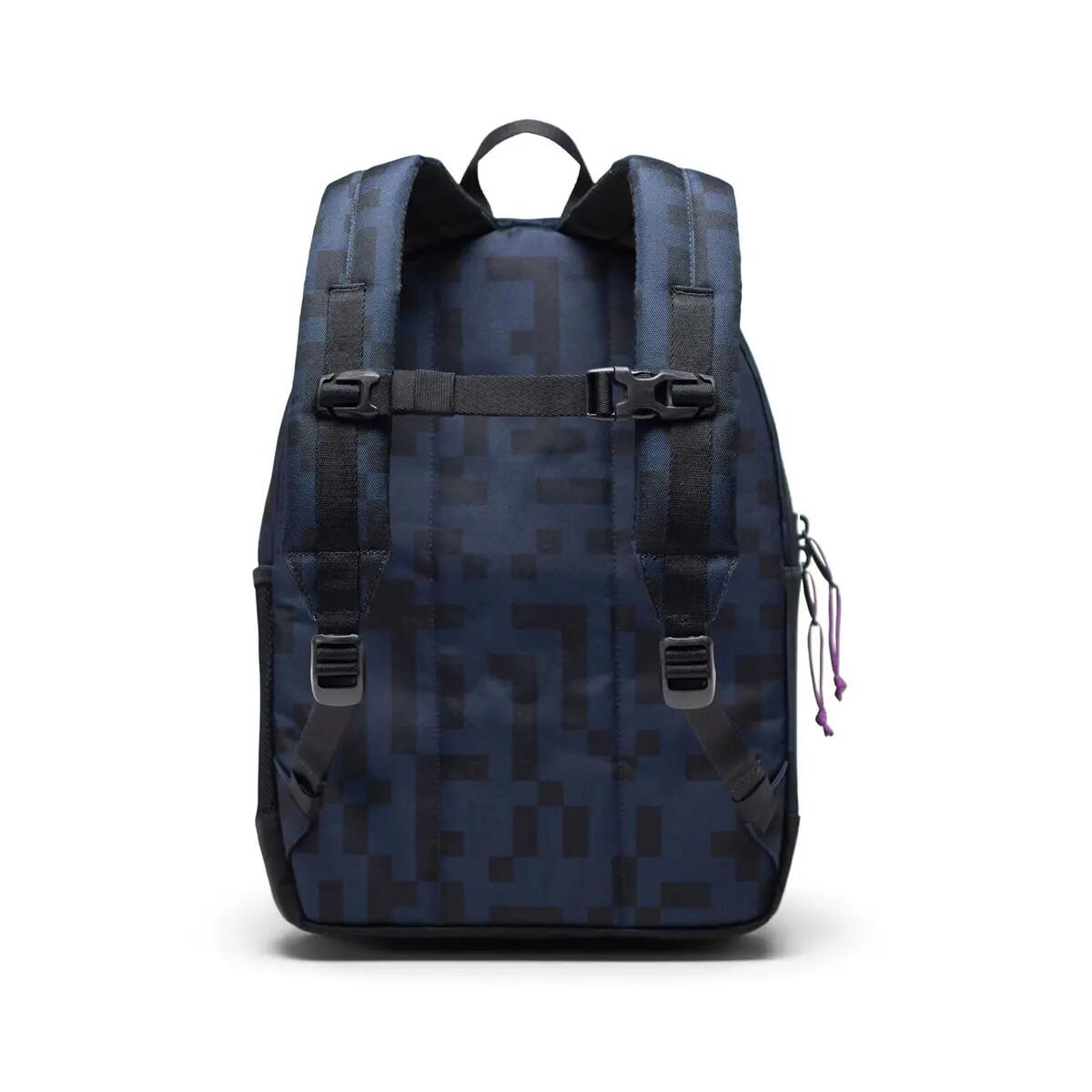 Sac à dos en matières recyclées MINECRAFT HERITAGE KIDS 20 L unisex bleu marine 4/4