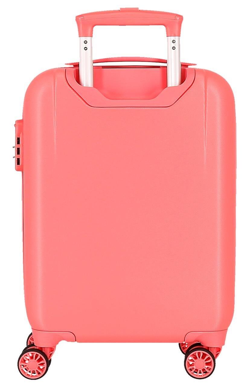 Valise cabine Bambi besties forever ABS avec une capacité de 33L corail 2/5