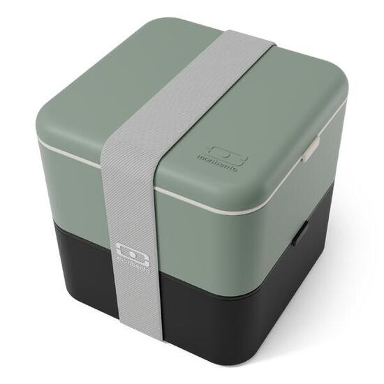 Lunchbox 2x850ml - 1,7L|Volwassenen|Kantoor, picknick|Made in France|Square