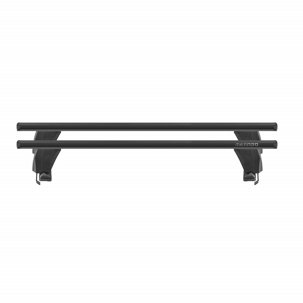 Bare transversale Menabo Delta Black pentru Audi A4 (B9/8W), 4 uși, 2019+