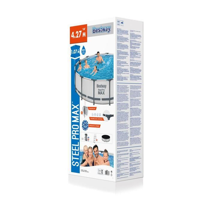 Basen ogrodowy stelażowy Bestway 427 x 107 cm 11w1 56950 8/8