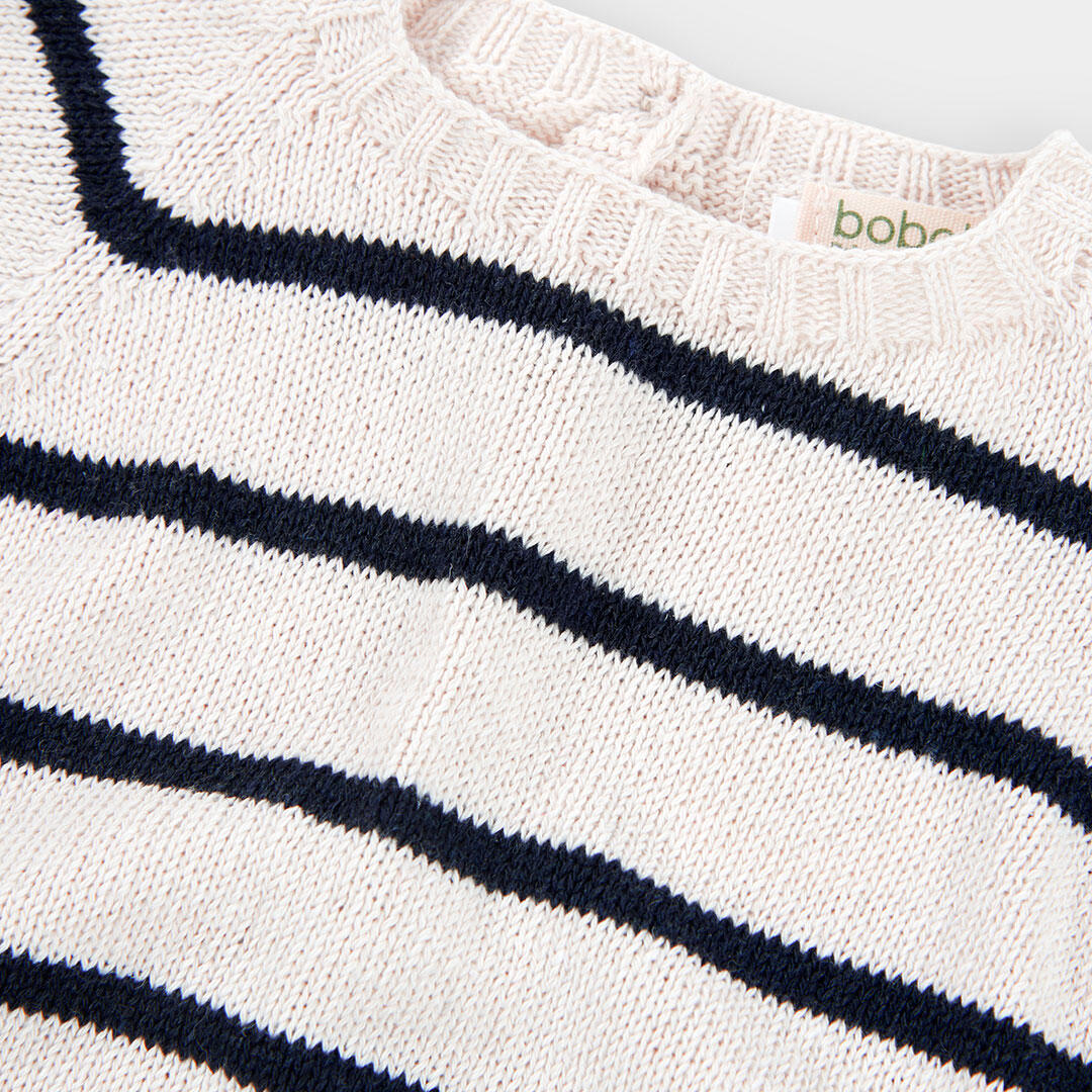 Jerséis de verano de gimnasia bebé boboli blanco 4/4