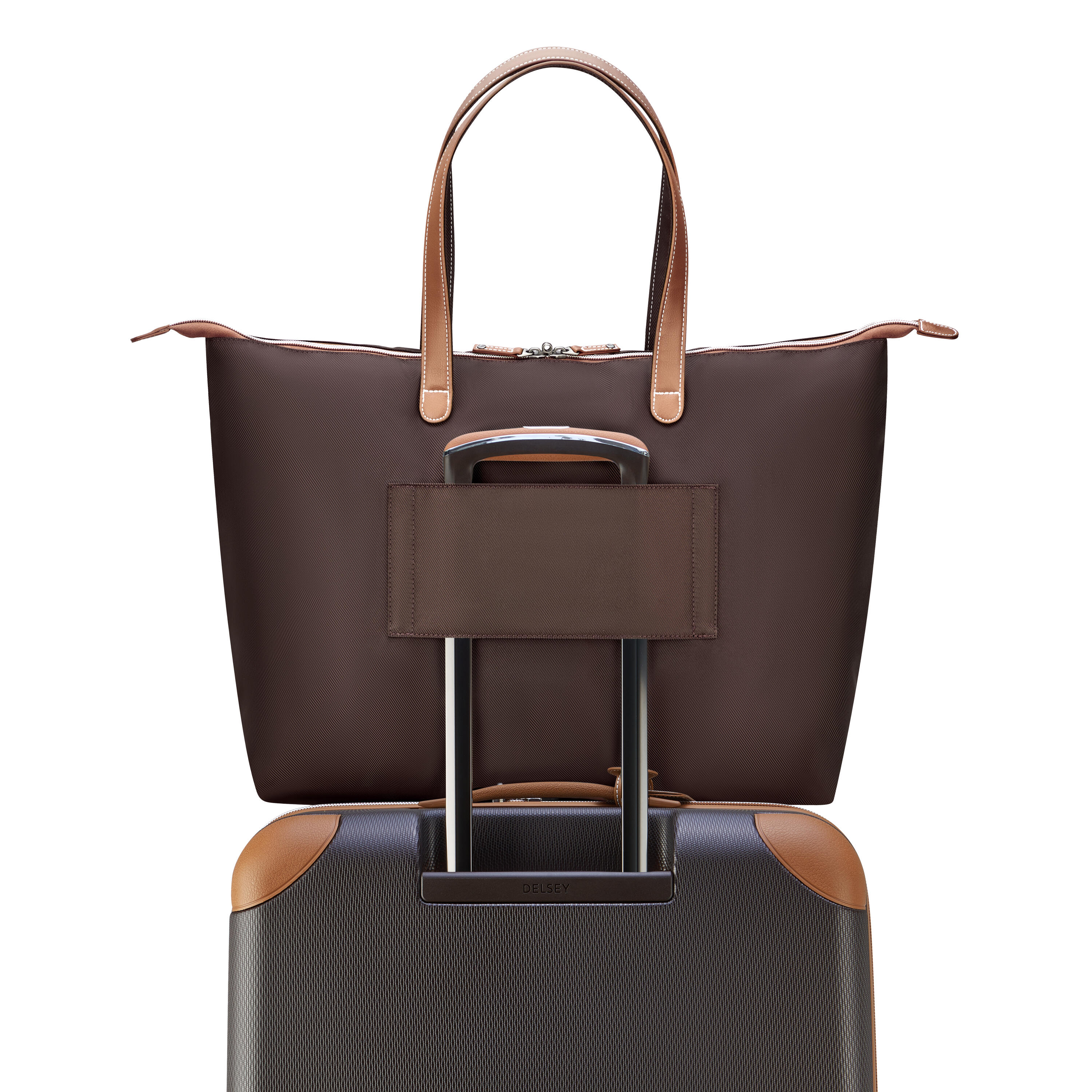 Tote Châtelet Air 2.0 castanha - poliéster reciclado 5/5