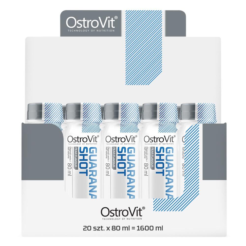 OstroVit Guarana Shot 80ml x10 Pear