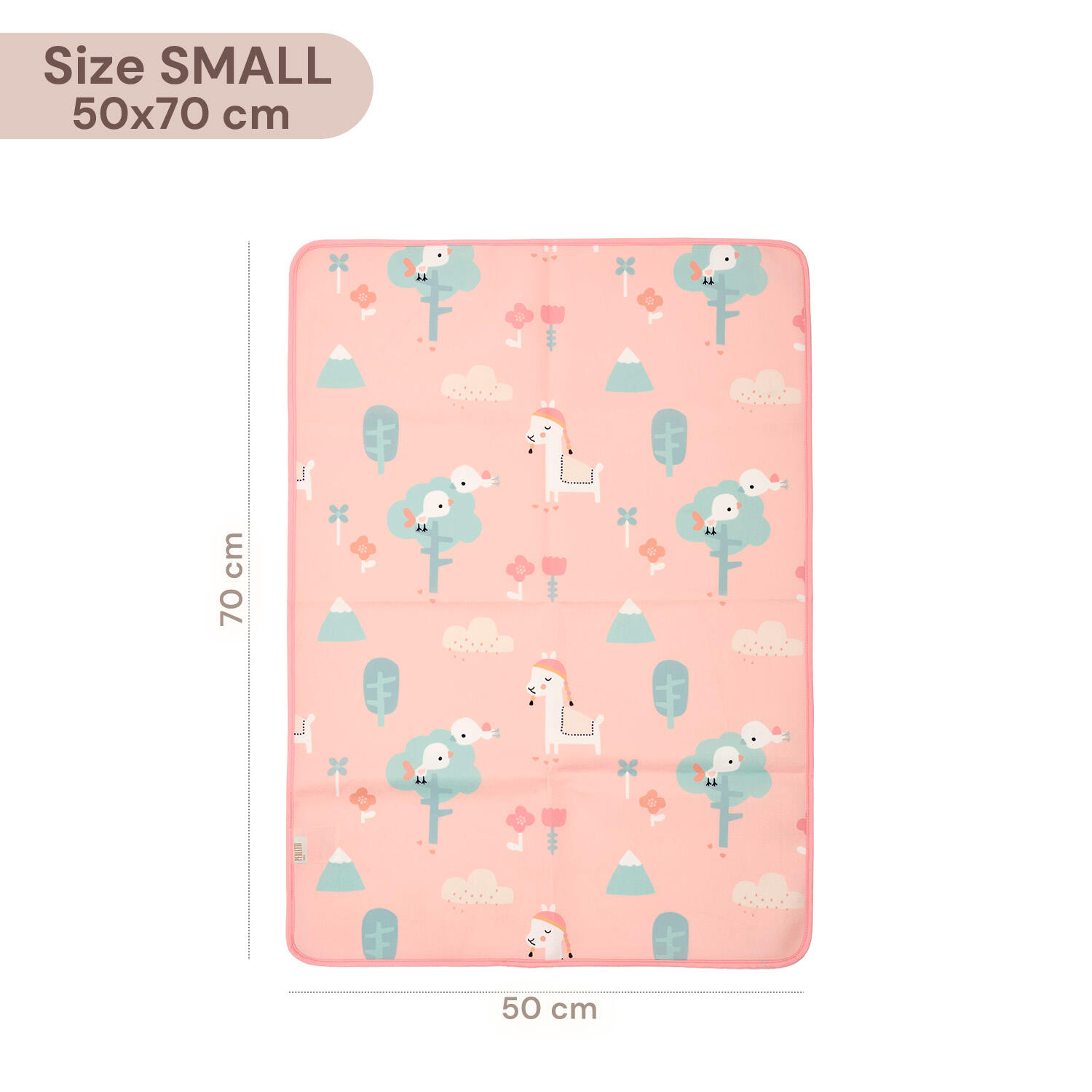 Traversina Impermeabile Bambini 50x70 cm Letto e Viaggio 2/7