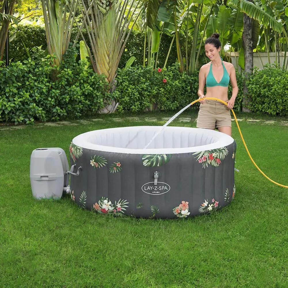 Bestway Spa gonflable rond Lay-Z-Spa Aruba AirJet 2-3 personnes 10/10