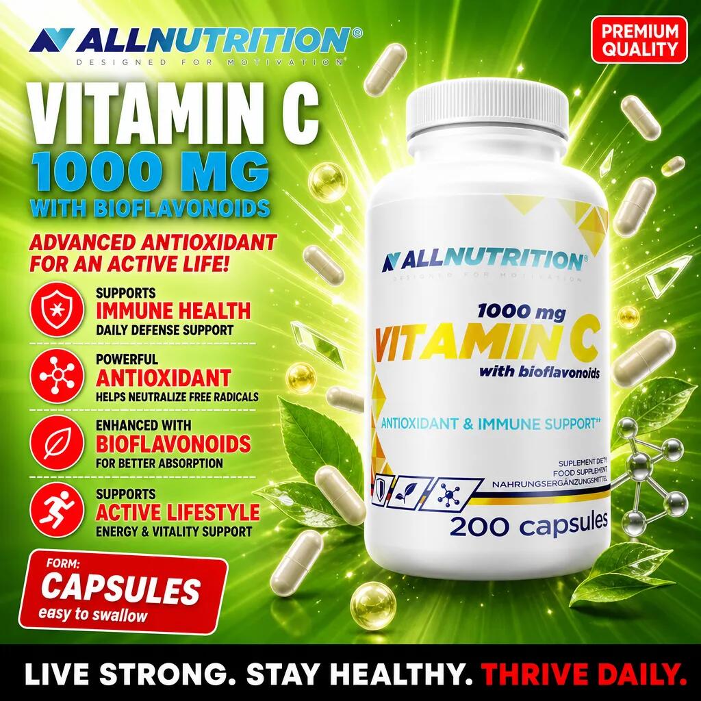 Vitamin C with bioflavonoids 200 kapsułek 2/2