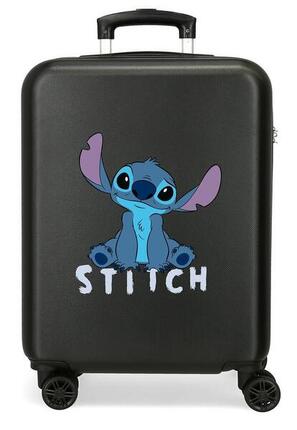 Valise cabine Stitch cute ABS avec une capacidad de 35L noir