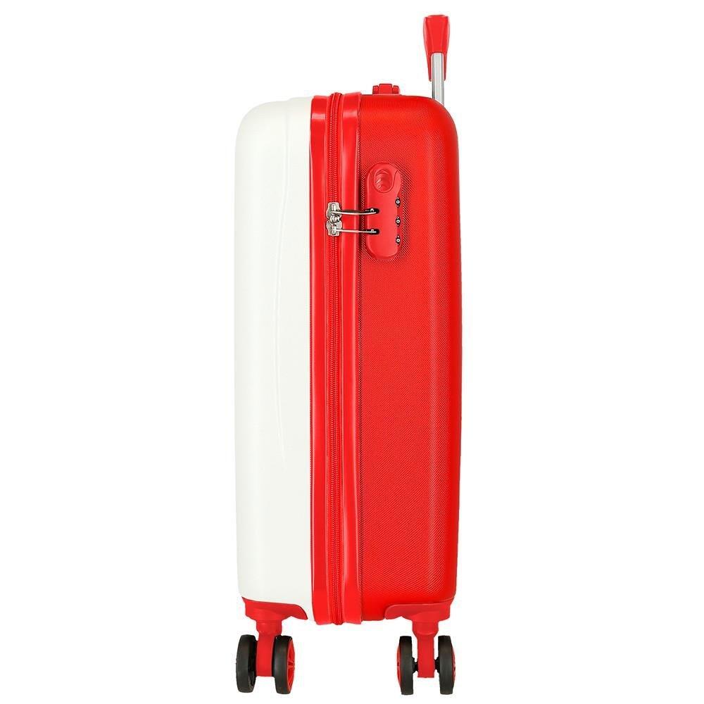 Mala de cabine Vaiana and friends ABS com capacidade de 35L branco 5/5