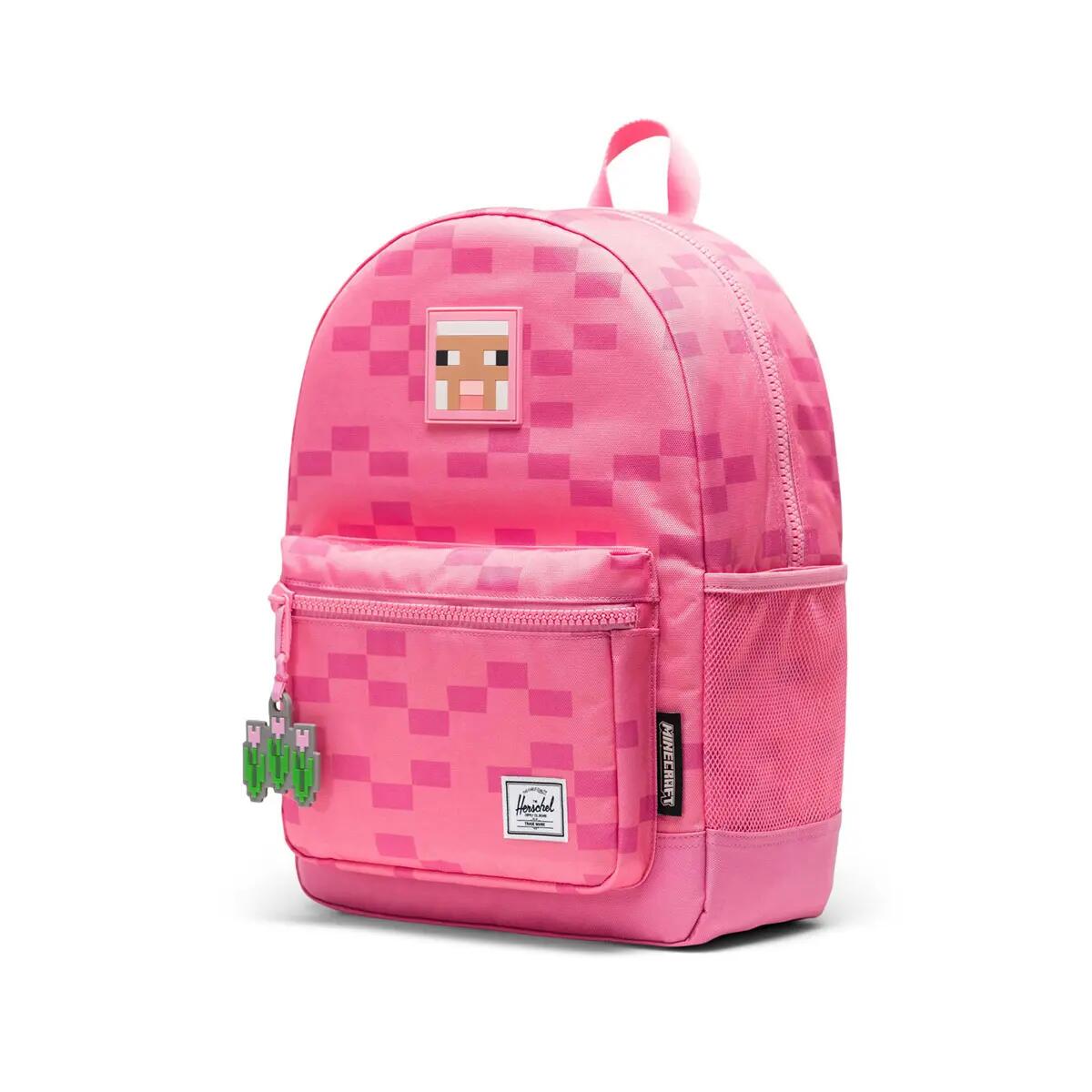 Sac à dos en matières recyclées MINECRAFT HERITAGE KIDS 20 L unisex rose clair 2/4