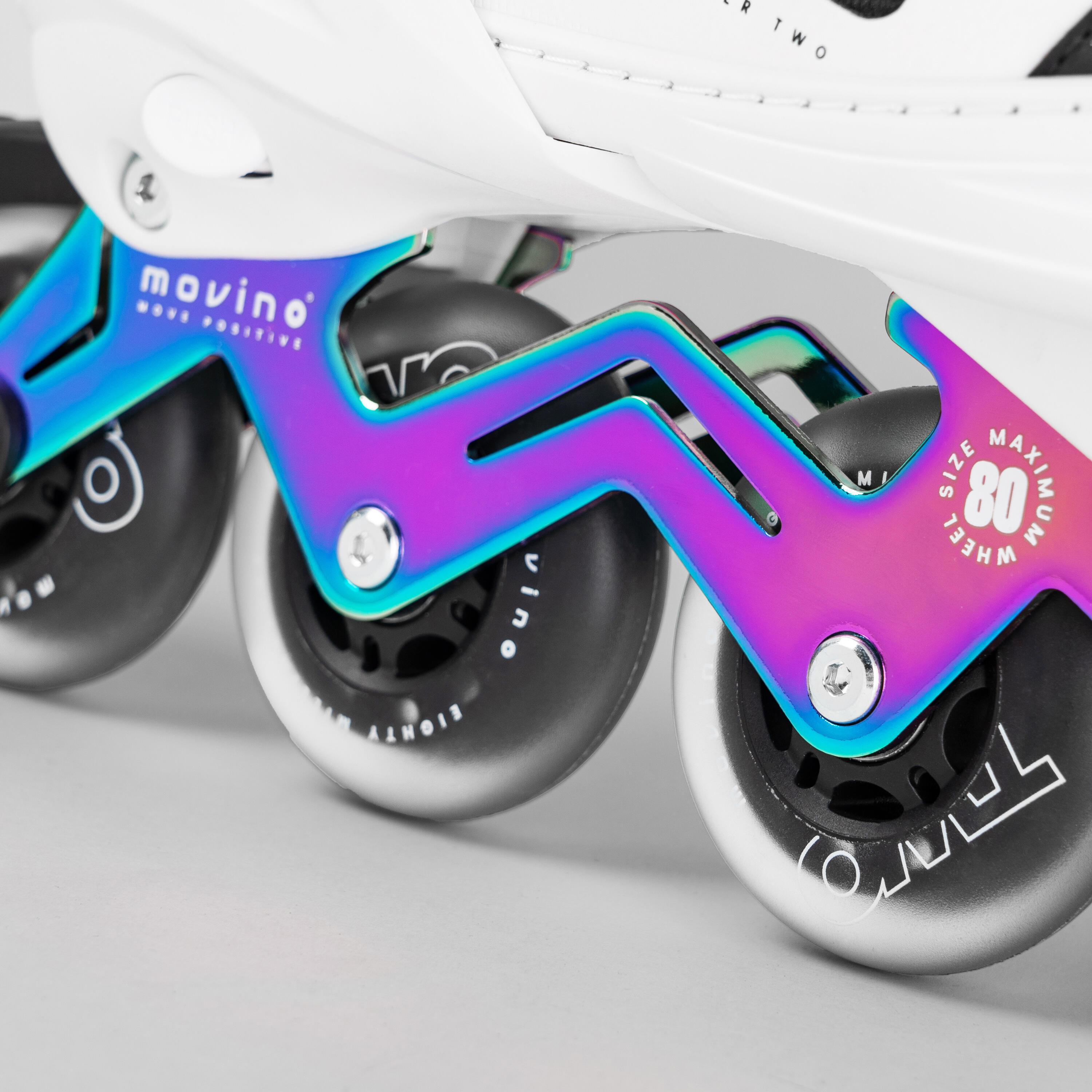 Second Life - Rolki regulowane fitness Movino Cruzer Two (Ne... - Stan Doskonały 5/7