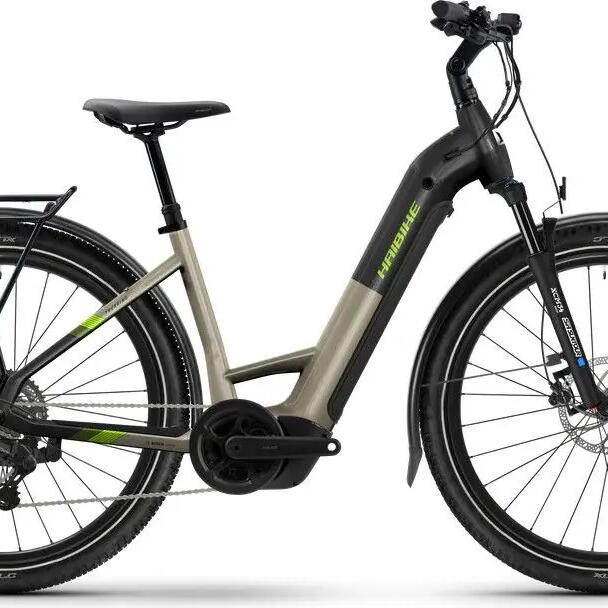 Haibike Trekking 4 Low Electric Hybrid Bike with Shimano Cues 10-speed, 27.5-inc