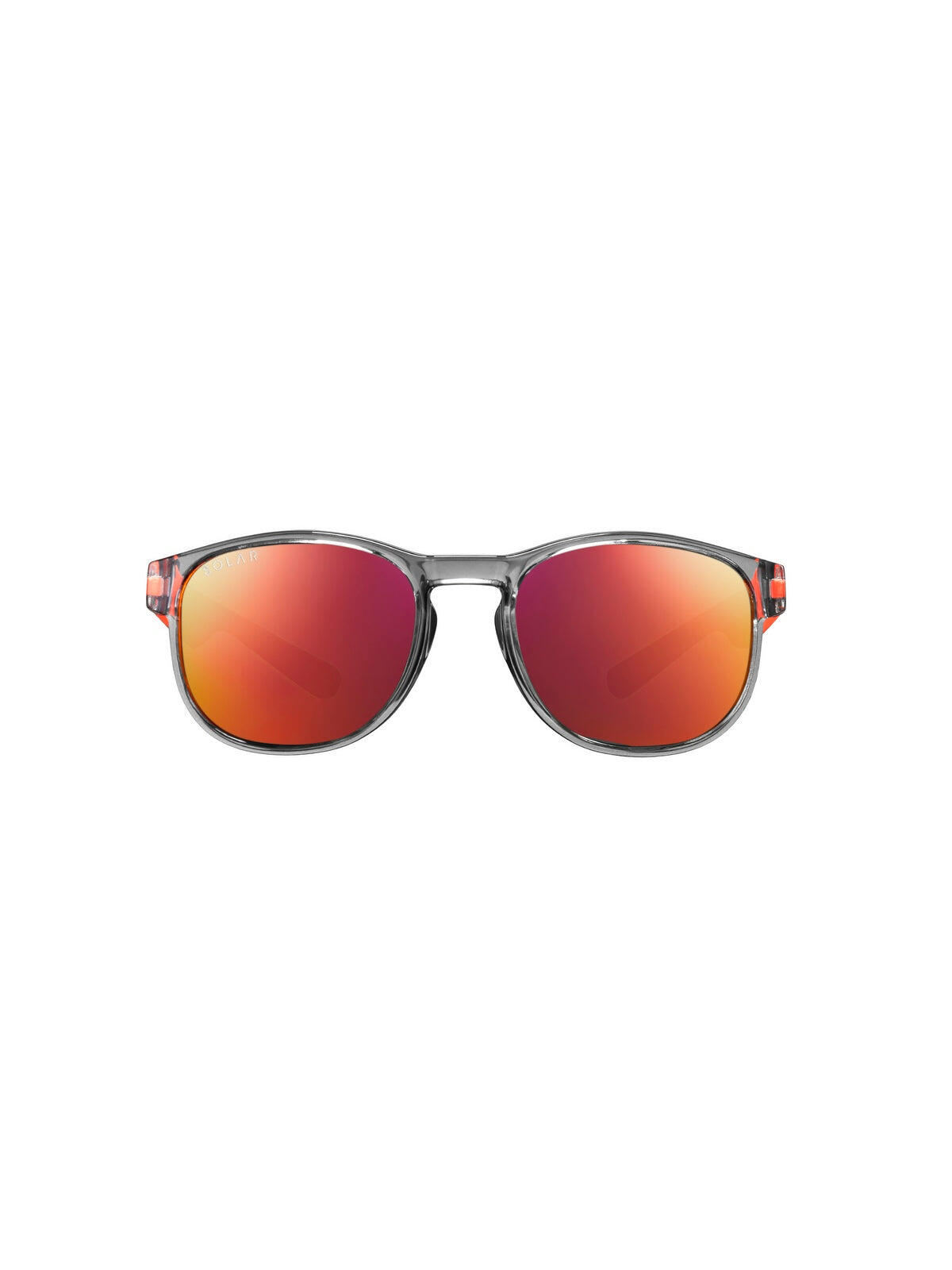 Okulary przeciwsłoneczne SOLAR Cross - cat.3 Polarized - Translucent Black/Coral 2/2
